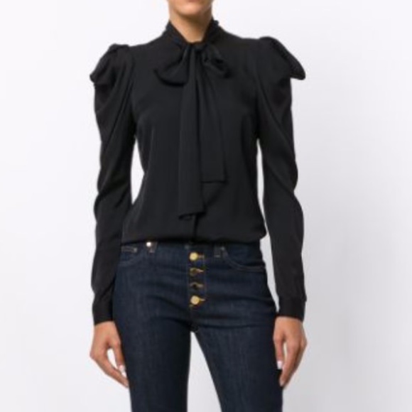 Michael Michael Kors bow collar blouse - Picture 1 of 4